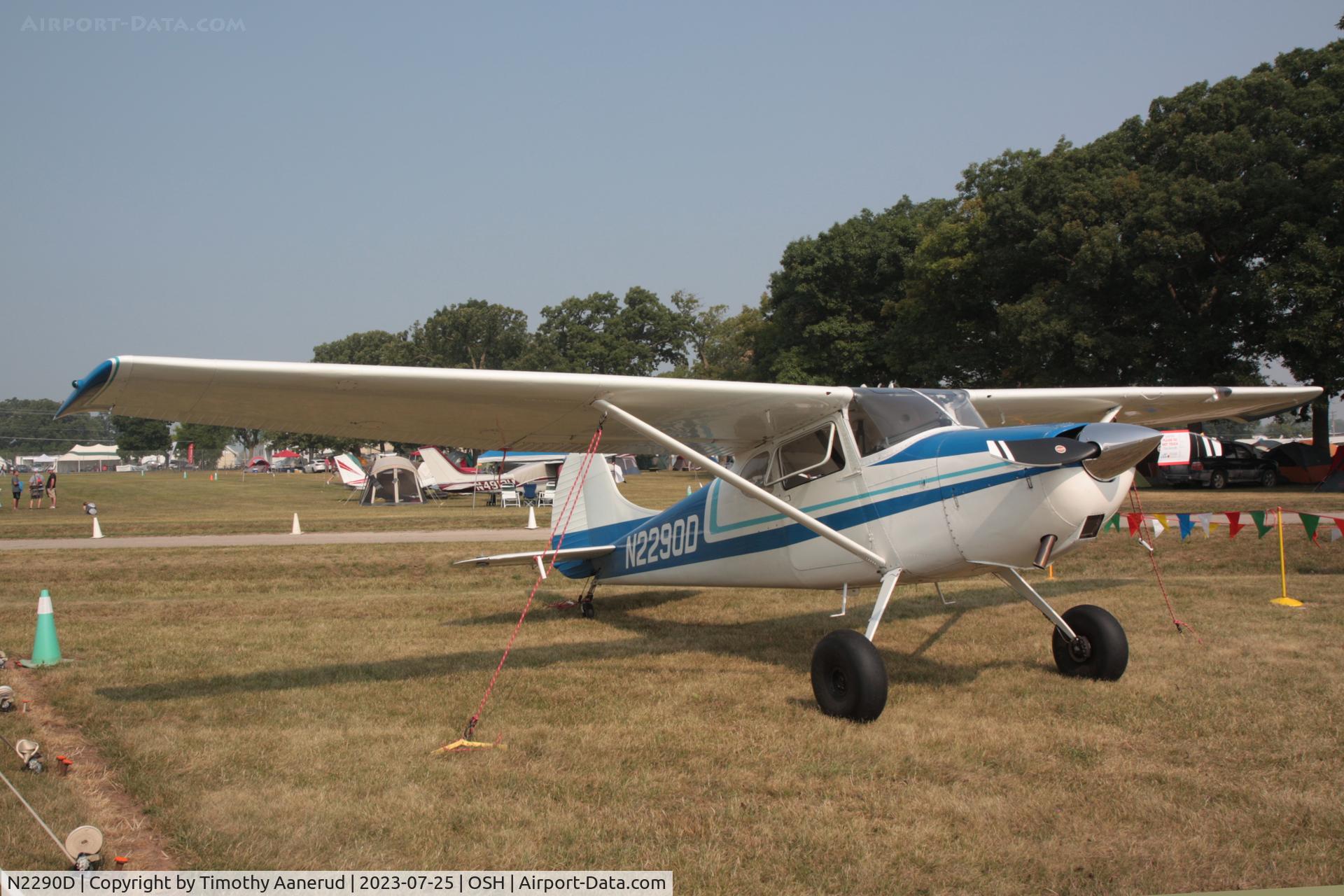 N2290D, 1952 Cessna 170B C/N 20442, 1952 Cessna 170B, c/n: 20442. AirVenture 2023
