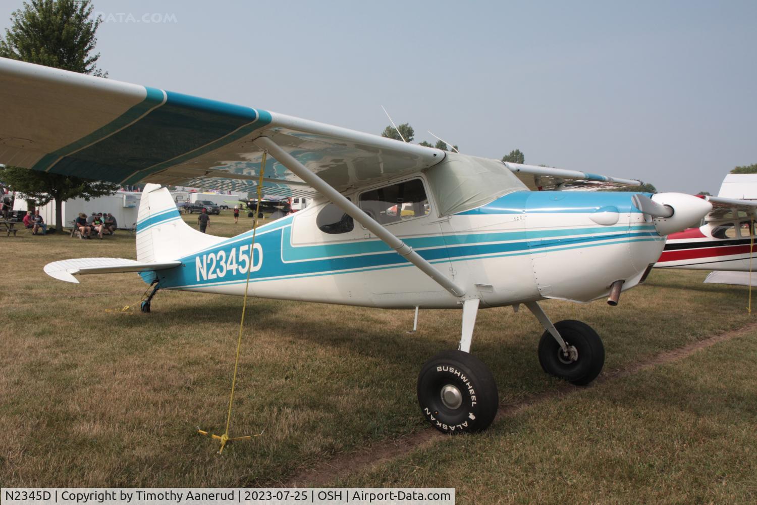 N2345D, 1952 Cessna 170B C/N 20497, 1952 Cessna 170B, c/n: 20497. AirVenture 2023
