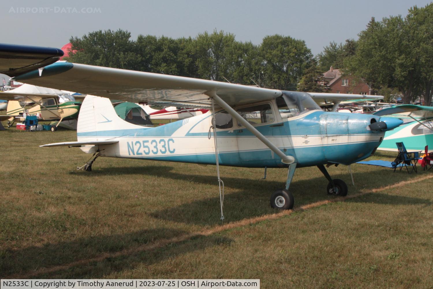 N2533C, 1954 Cessna 170B C/N 26177, 1954 Cessna 170B, c/n: 26177. AirVenture 2023