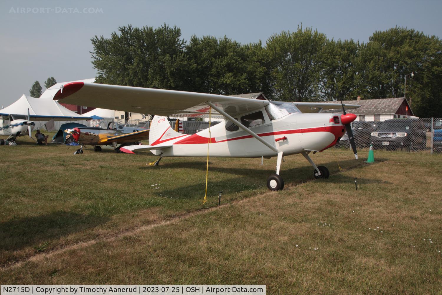 N2715D, 1952 Cessna 170B C/N 25257, 1952 Cessna 170B, c/n: 25257. AirVenture 2023