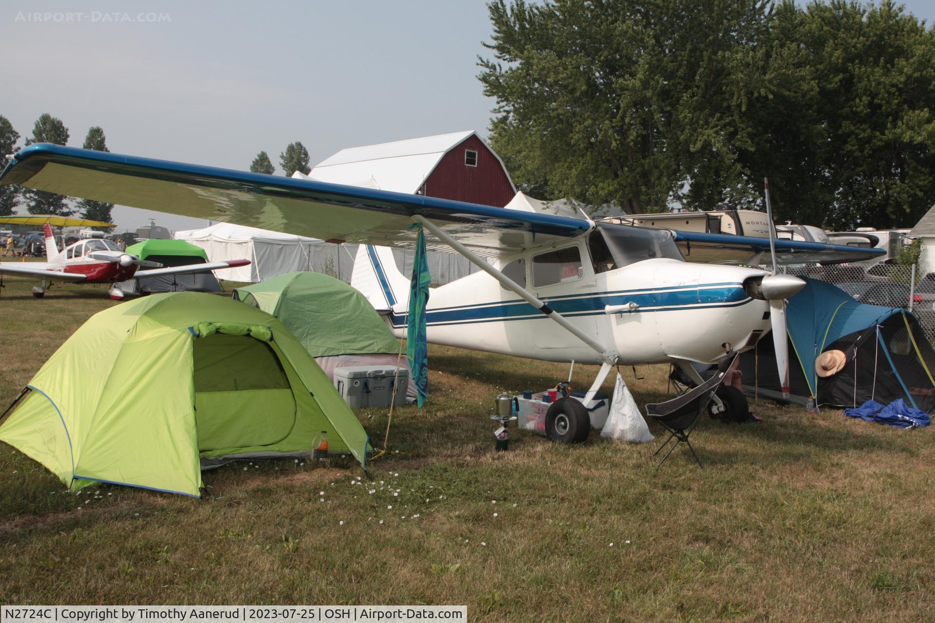 N2724C, 1954 Cessna 170B C/N 26268, 1954 Cessna 170B, c/n: 26268. AirVenture 2023