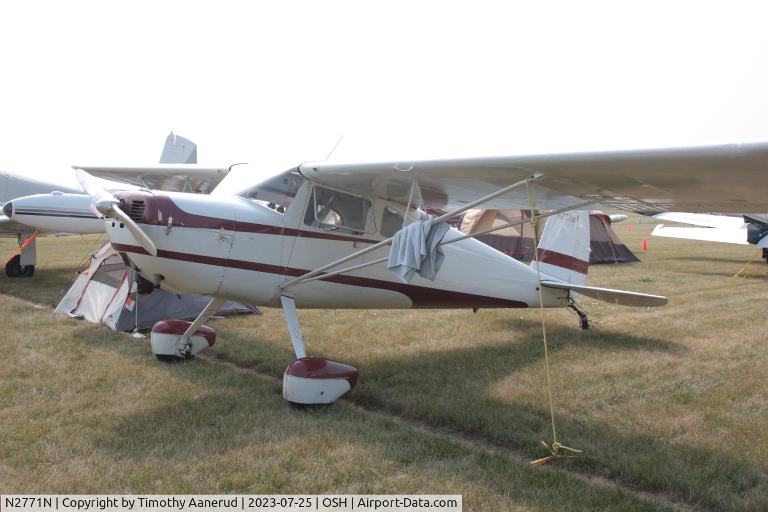 N2771N, 1947 Cessna 120 C/N 13029, 1947 Cessna 120, c/n: 13029. AirVenture 2023