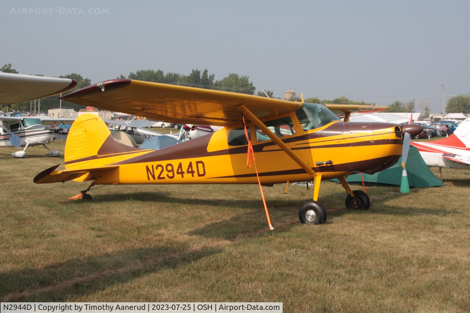 N2944D, 1955 Cessna 170B C/N 26887, 1955 Cessna 170B, c/n: 26887. AirVenture 2023
