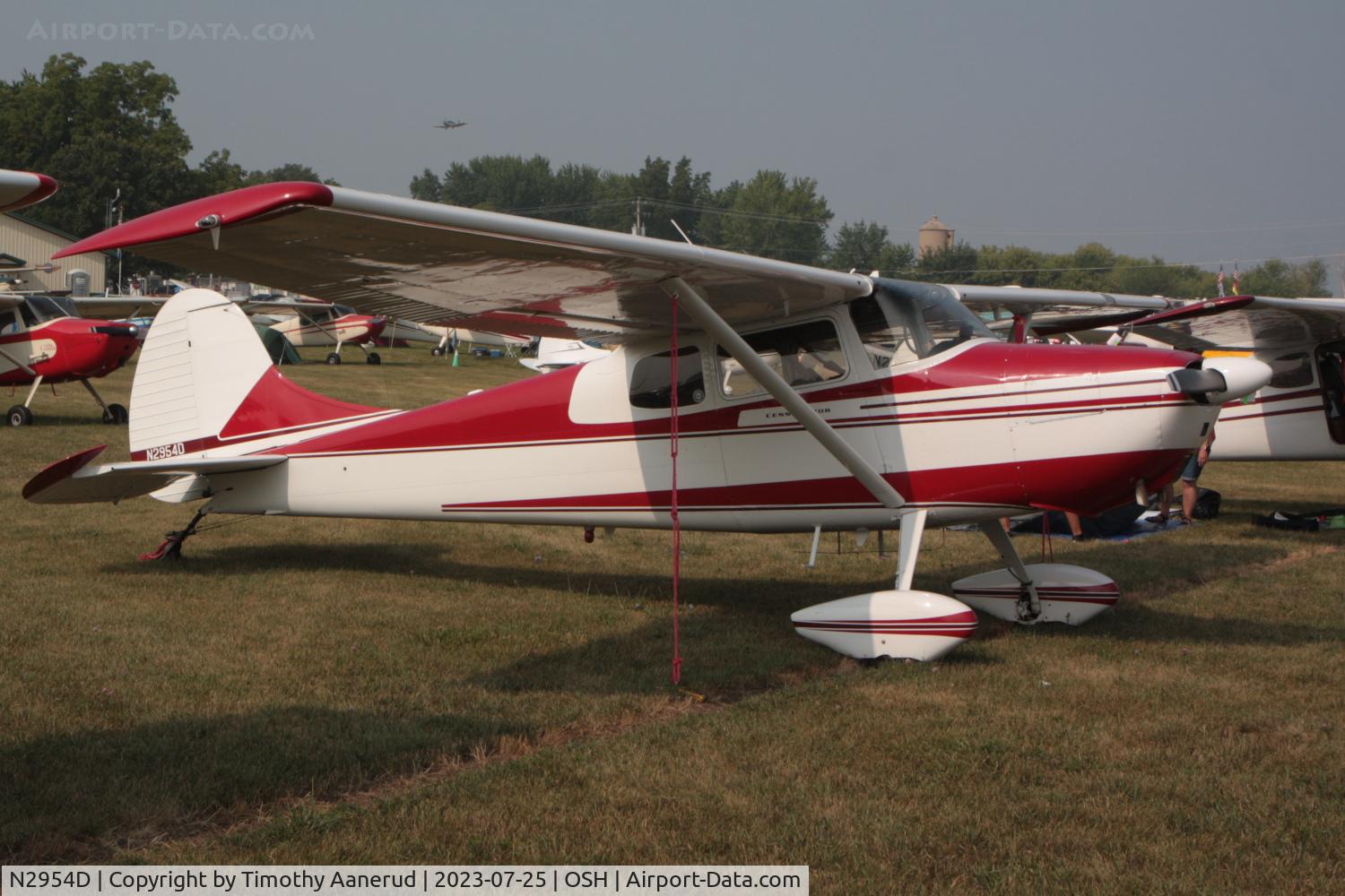 N2954D, 1955 Cessna 170B C/N 26897, 1955 Cessna 170B, c/n: 26897. AirVenture 2023