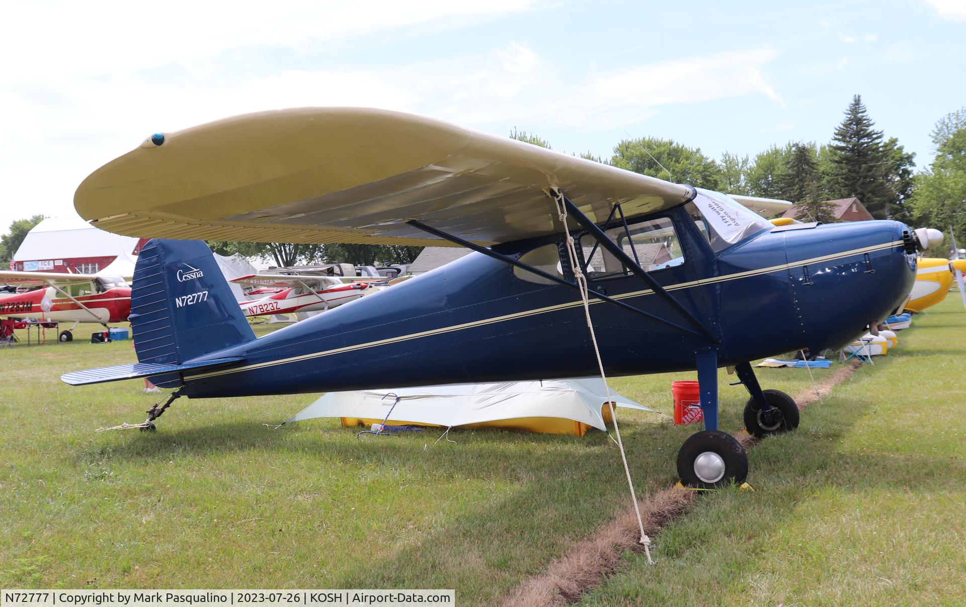 N72777, 1946 Cessna 140 C/N 9960, Cessna 140