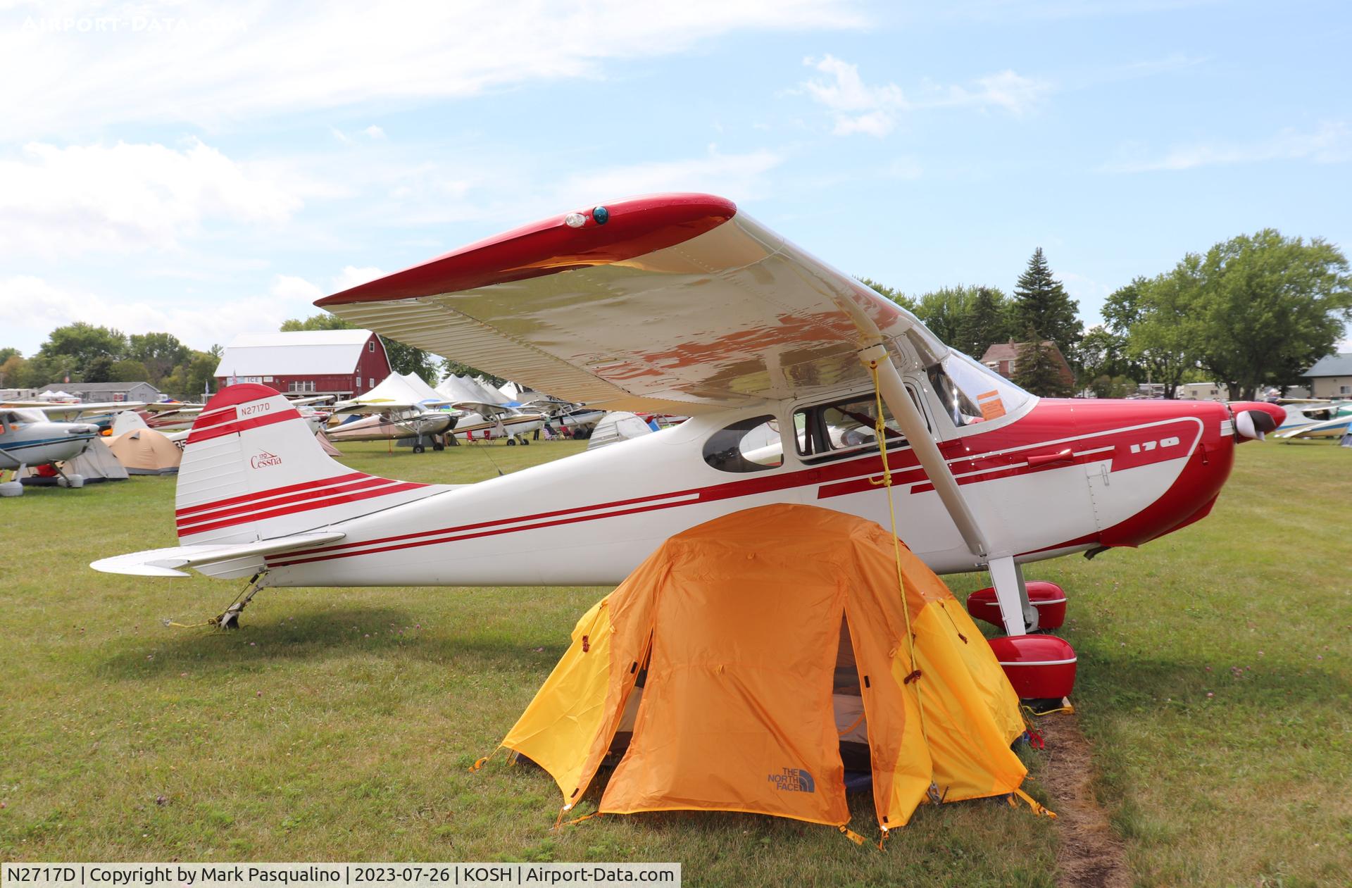N2717D, 1953 Cessna 170B C/N 25259, Cessna 170B