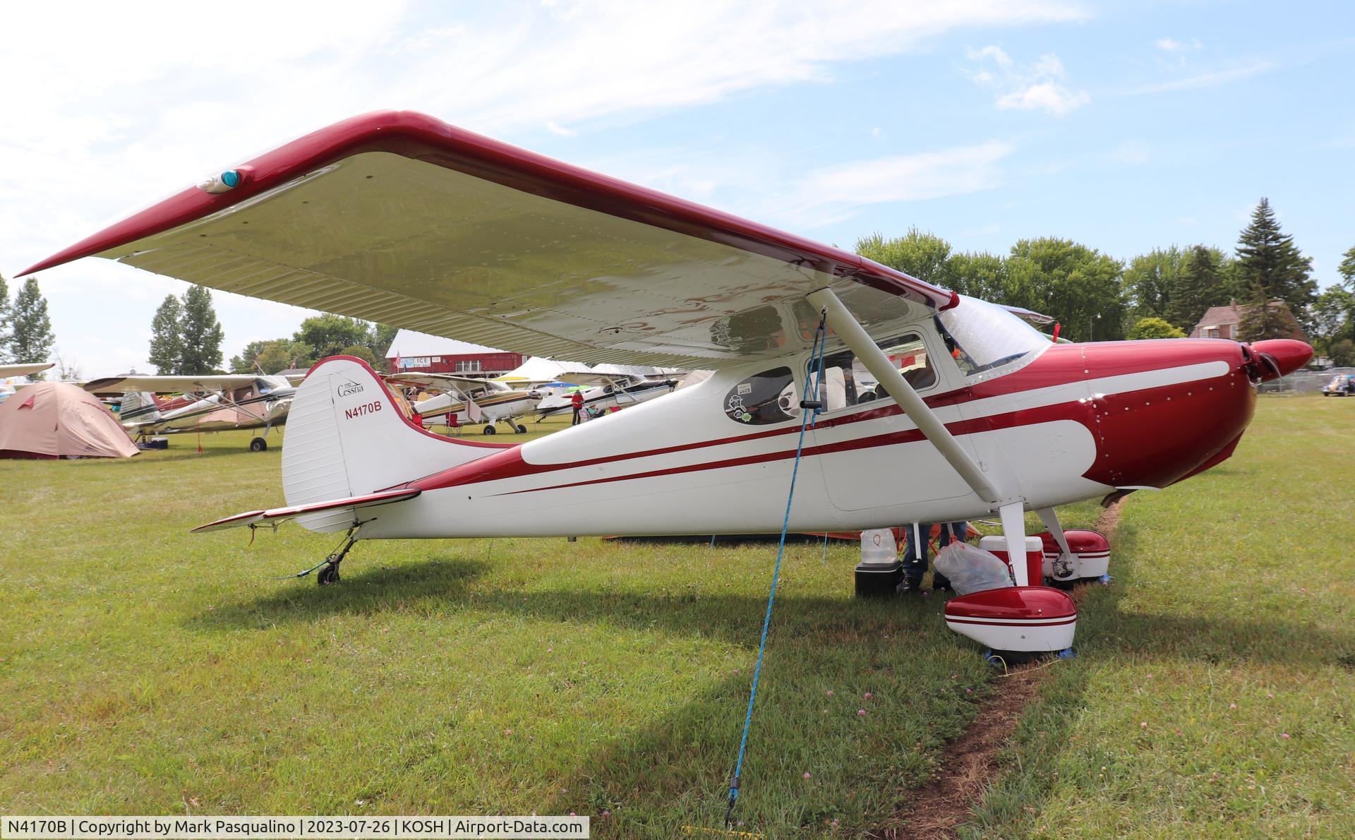 N4170B, 1953 Cessna 170B C/N 26137, Cessna 170B