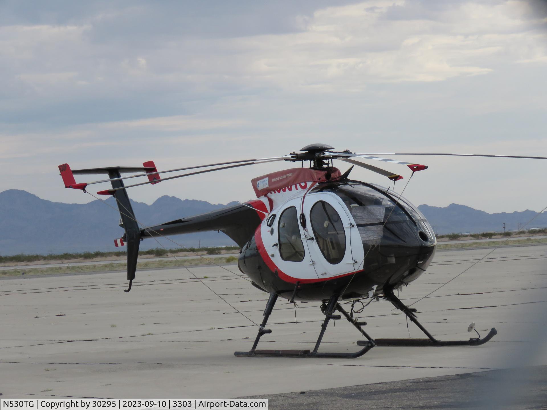 N530TG, 2010 MD Helicopters 369FF (530F) C/N 0174FF, Parked