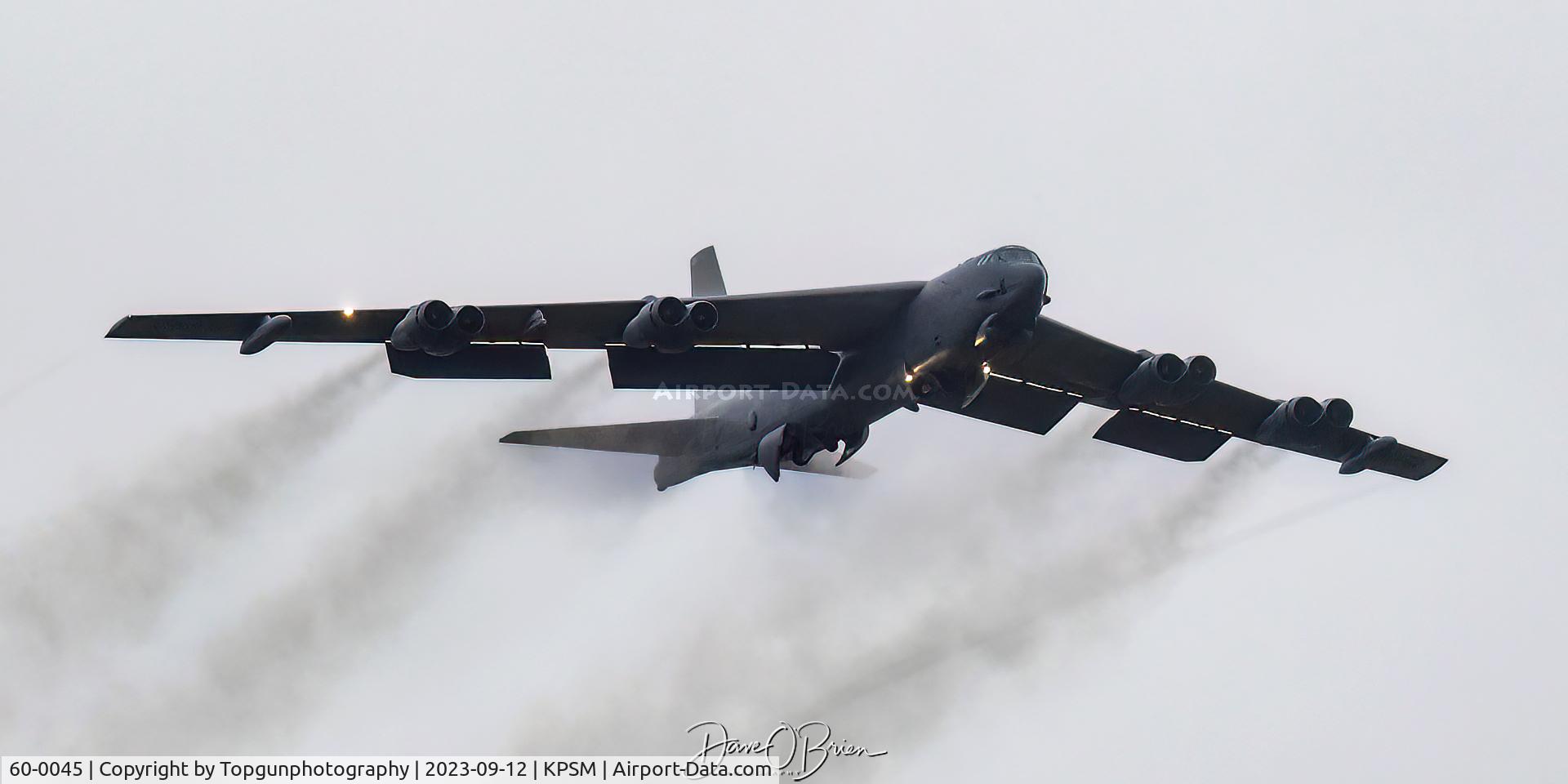 60-0045, 1960 Boeing B-52H Stratofortress C/N 464410, 307th OG, 77th WPS