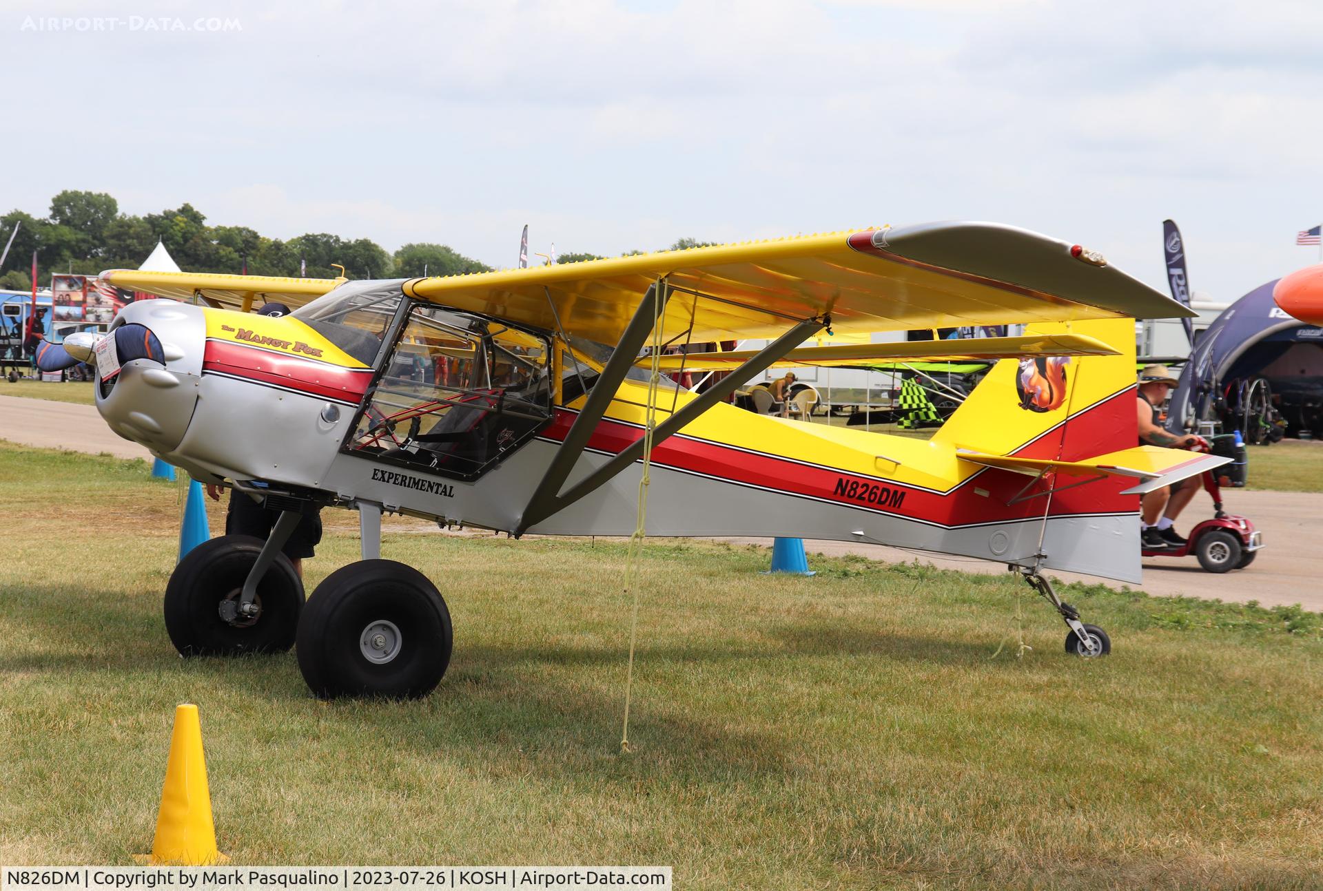 N826DM, 1995 Kitfox Classic IV C/N C9508-0121, Kitfox Classic IV