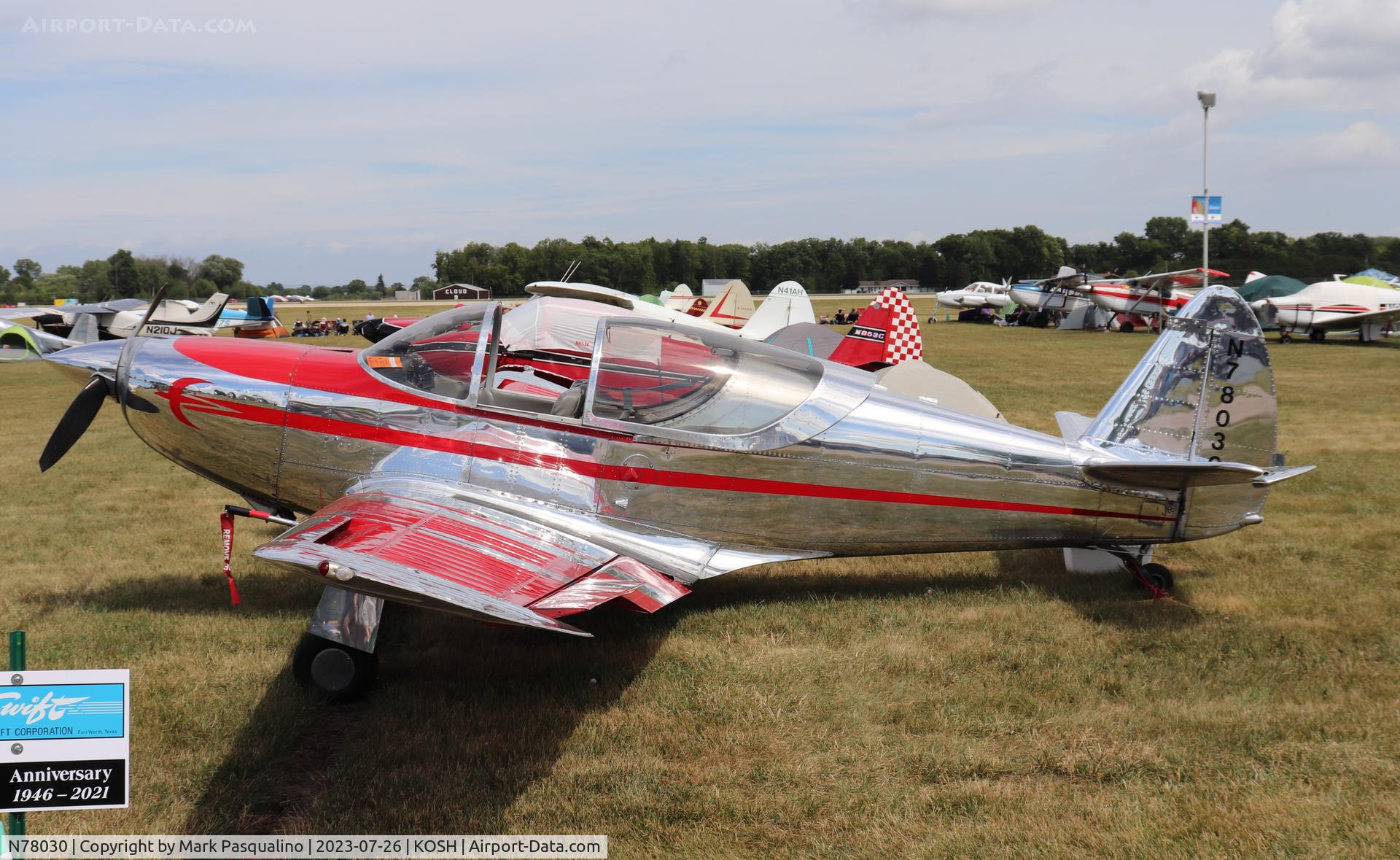 N78030, 1946 Globe GC-1B Swift C/N 2030, Globe GC-1B