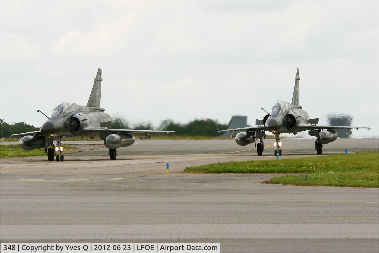 348, Dassault Mirage 2000N C/N 302, Dassault Mirage 2000N, Taxiing to flight line, Evreux-Fauville Air Base 105 (LFOE)