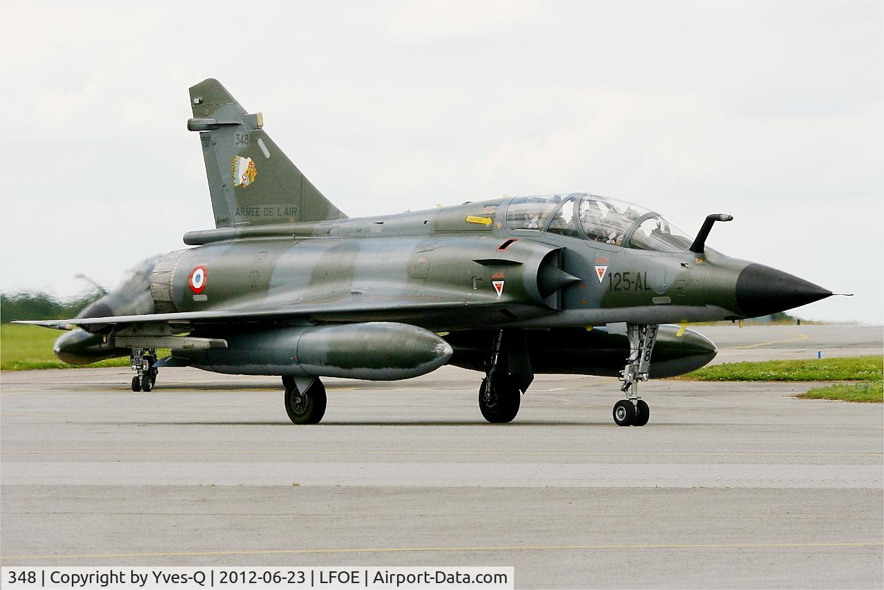 348, Dassault Mirage 2000N C/N 302, Dassault Mirage 2000N, Taxiing to flight line, Evreux-Fauville Air Base 105 (LFOE)