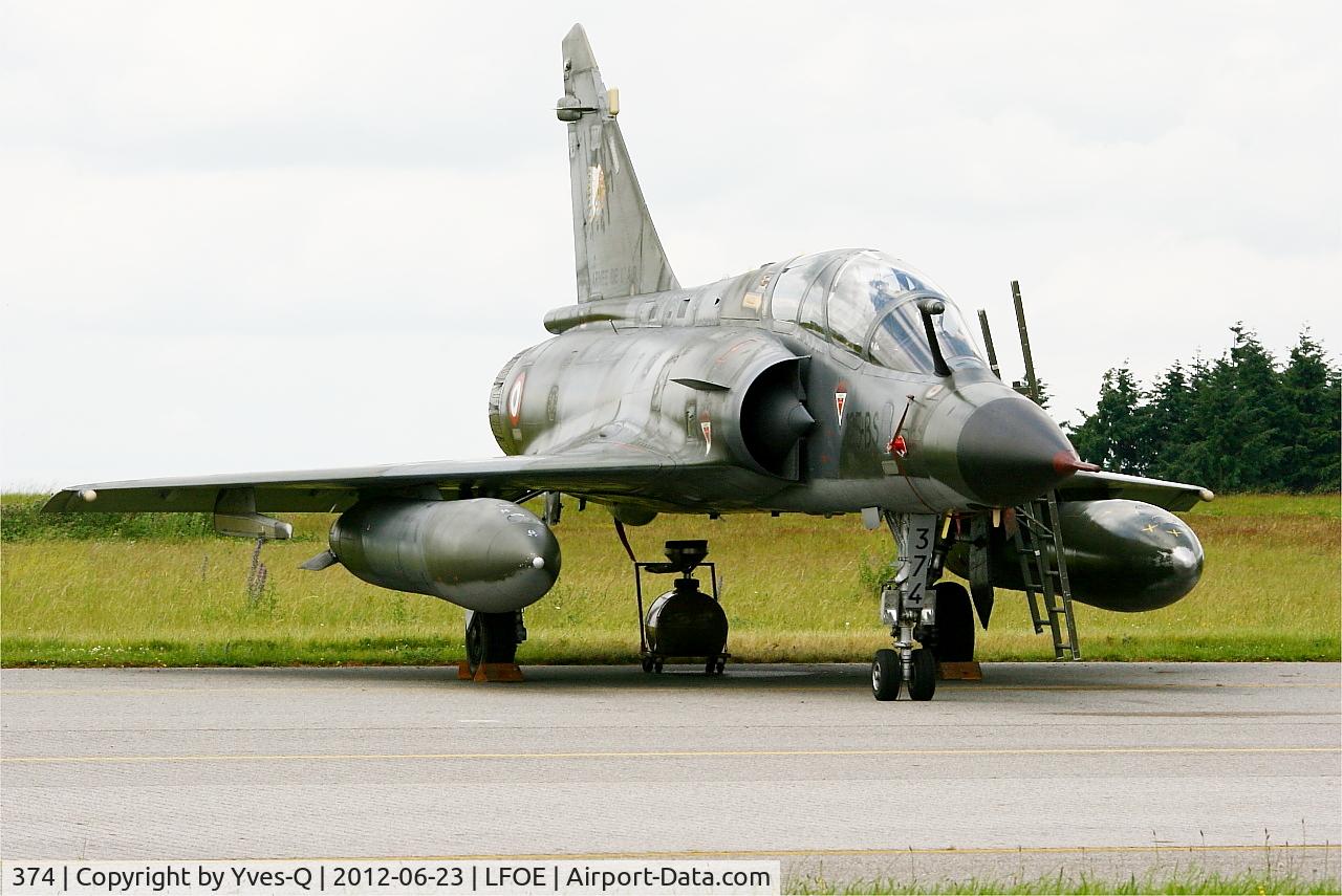 374, Dassault Mirage 2000N C/N not found 374, Dassault Mirage 2000N, Flight line, Evreux-Fauville Air Base 105 (LFOE)