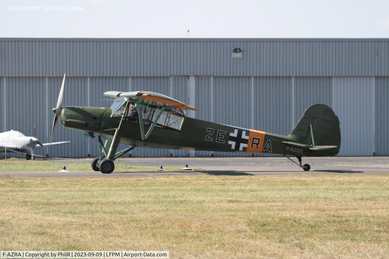 F-AZRA, Fieseler Fi-156C-3 Storch C/N 2039, F-AZRA Morane Saulnier MS505 Criquet Air Legend Melun-Villaroche