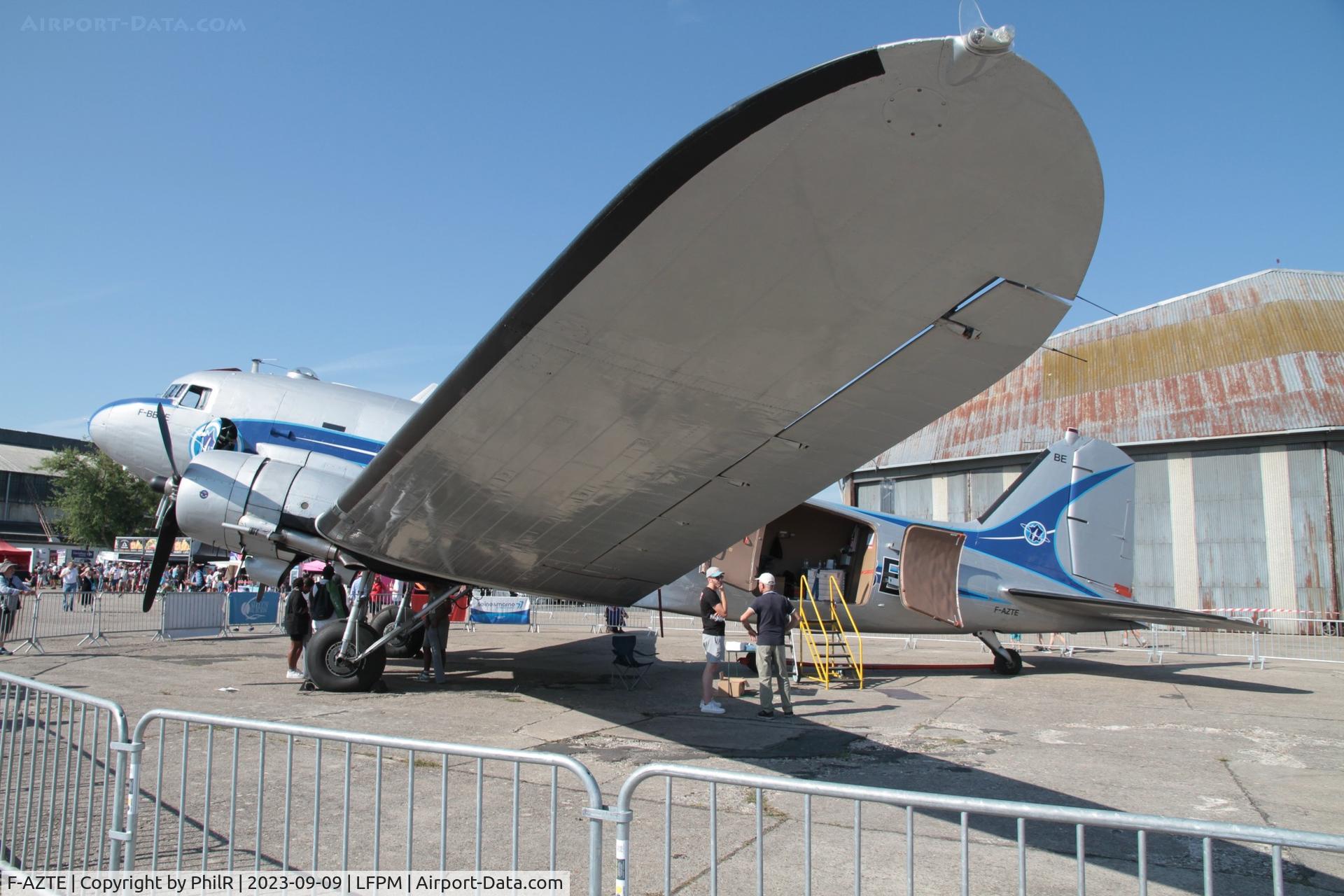 F-AZTE, 1943 Douglas C-47A-1-DL  Skytrain C/N 9172, F-AZTE 'F-BBBE' (42-23310) 1943 Douglas C-47A Air Legend Melun-Villaroche