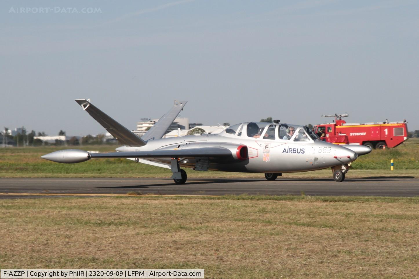 F-AZZP, 1966 Fouga CM-170R Magister C/N 569, F-AZZP '569' 1966 Fouga CM-170R Magister Air Legend Melun-Villaroche