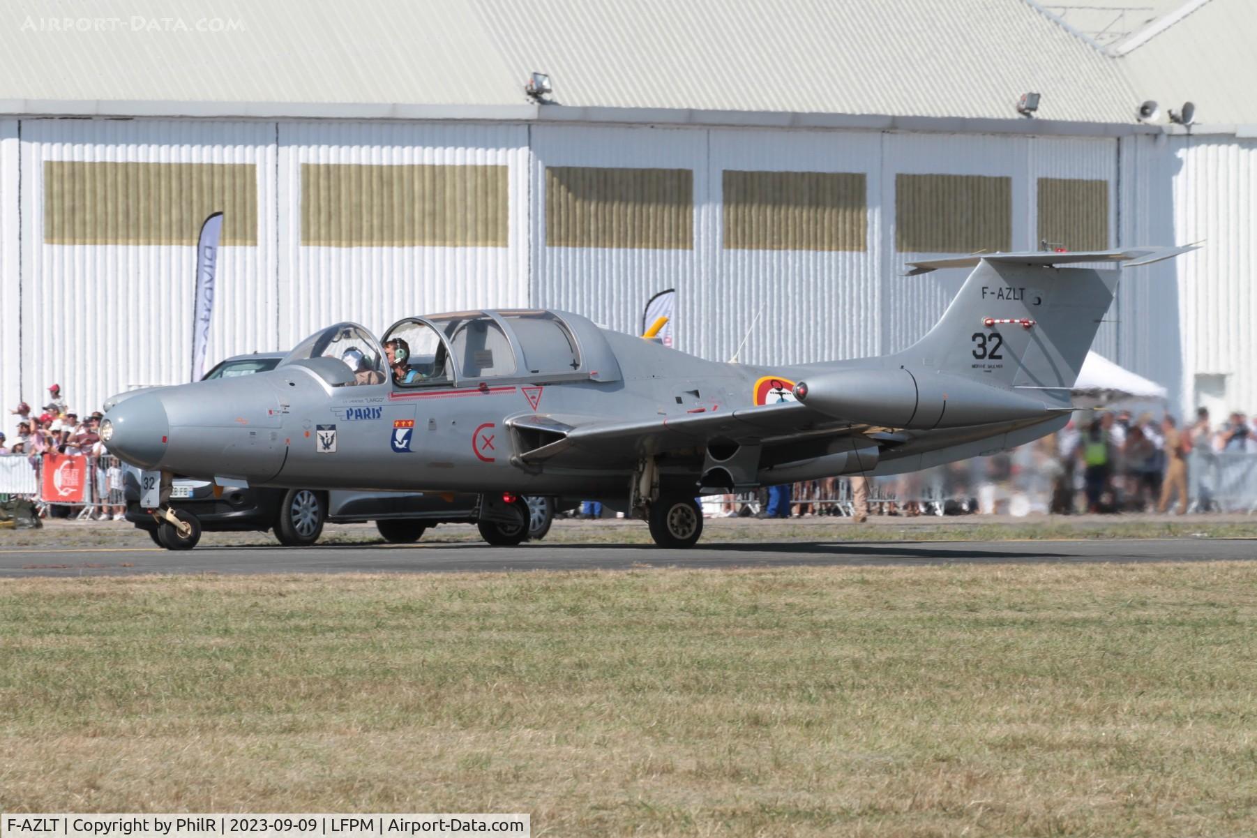 F-AZLT, 1958 Morane-Saulnier MS.760 Paris I C/N 32, '32' F-AZLT Morane-Saulnier MS760 Paris French Navy Air Legend Melun-Villaoche