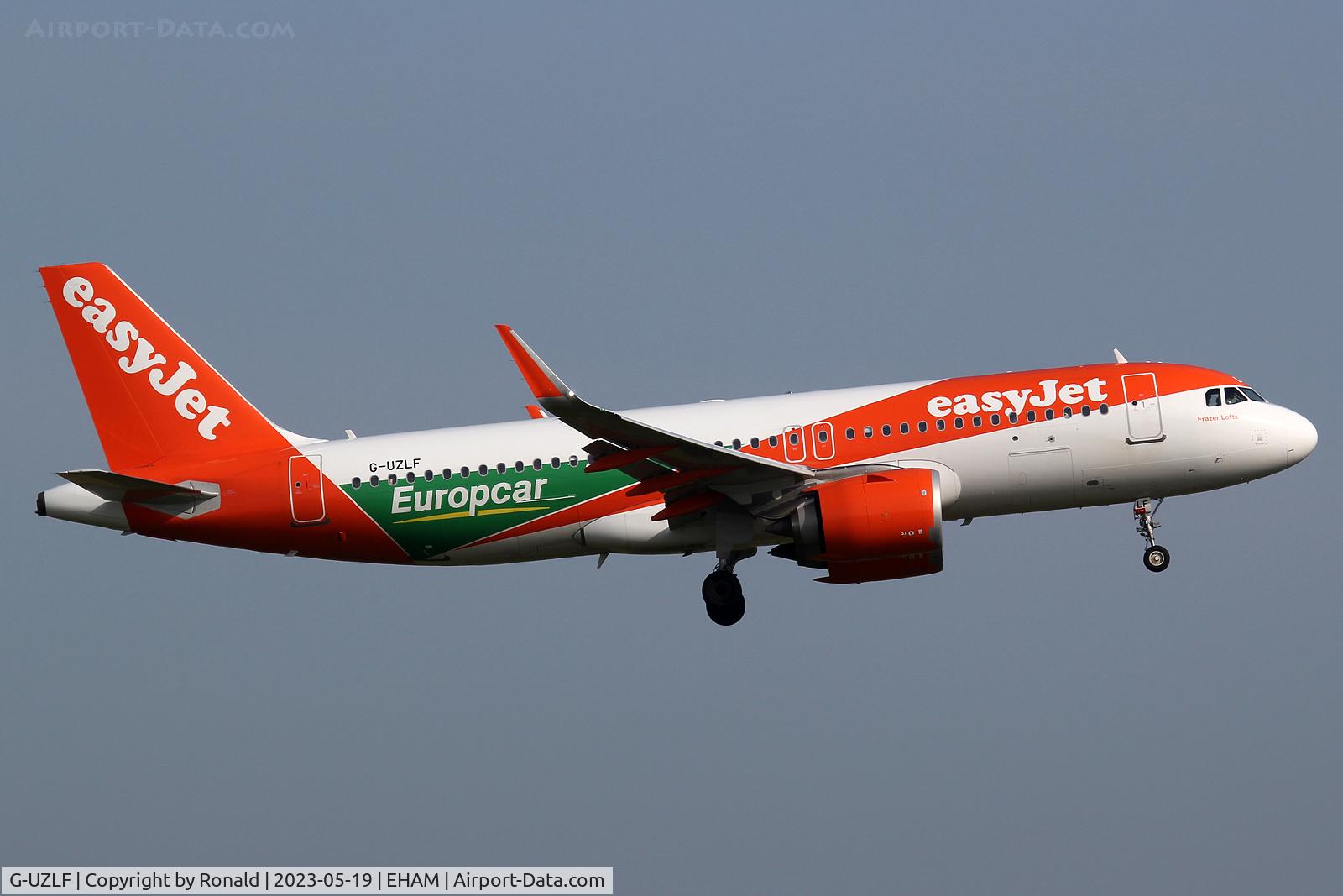 G-UZLF, 2019 Airbus A320-251N C/N 9103, at spl