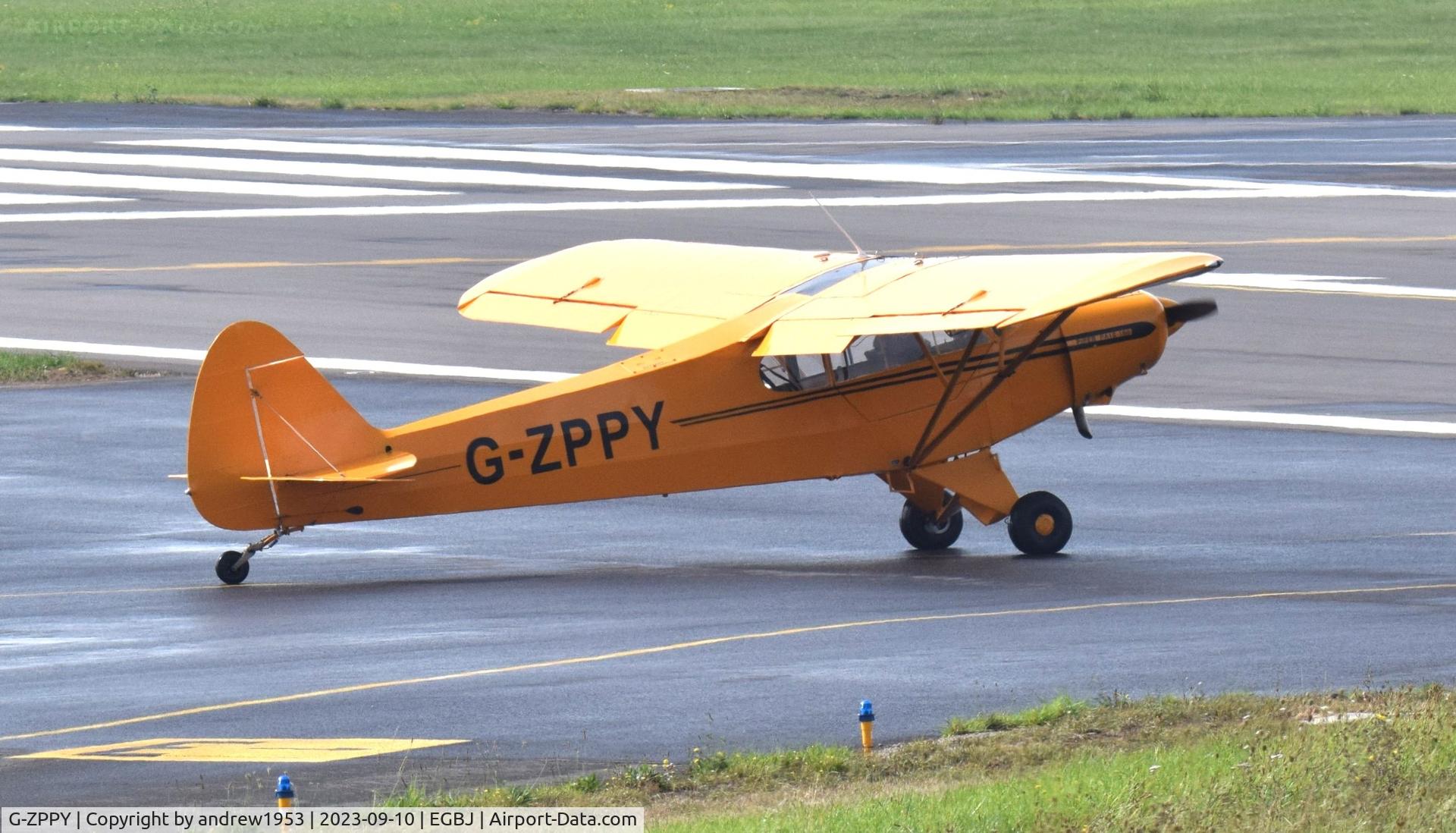 G-ZPPY, 1953 Piper L-18C Super Cub C/N 18-2065, G-ZPPY at Gloucestershire Airport.
