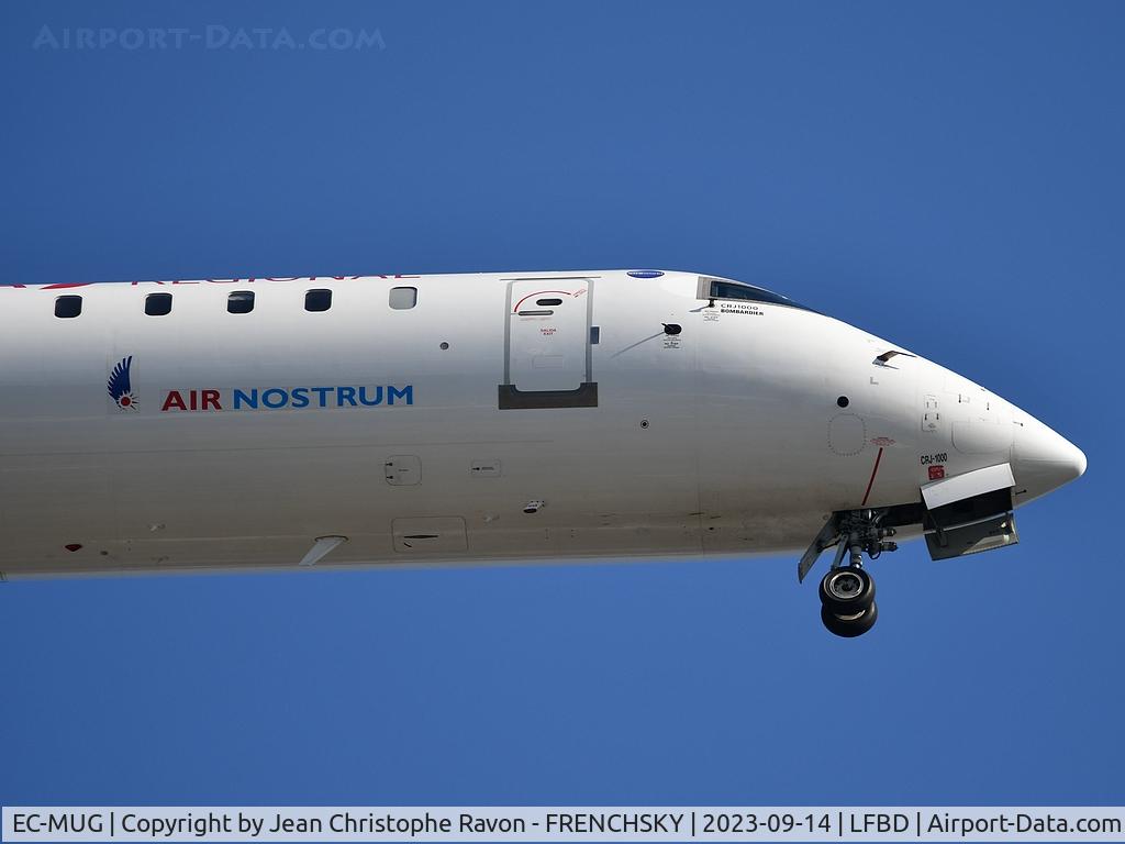 EC-MUG, 2018 Bombardier CRJ-1000 (CL-600-2E25) C/N 19061, IB8700 from Madrid Brajas