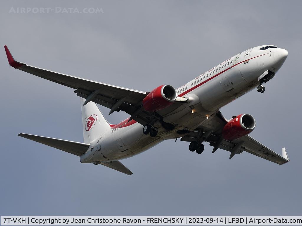 7T-VKH, 2011 Boeing 737-8D6 C/N 40862, DAH1192 from Oran
