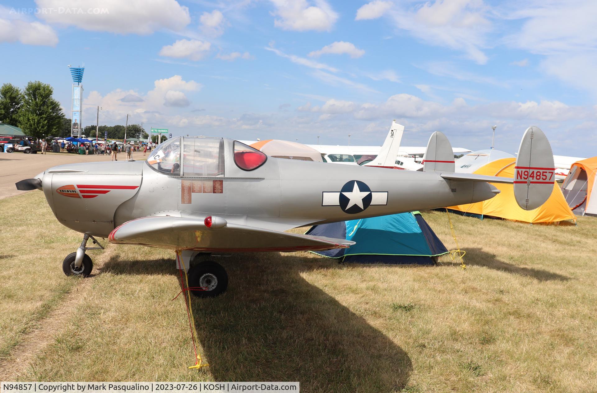 N94857, 1948 Erco 415E Ercoupe C/N 4981, Ercoupe 415E