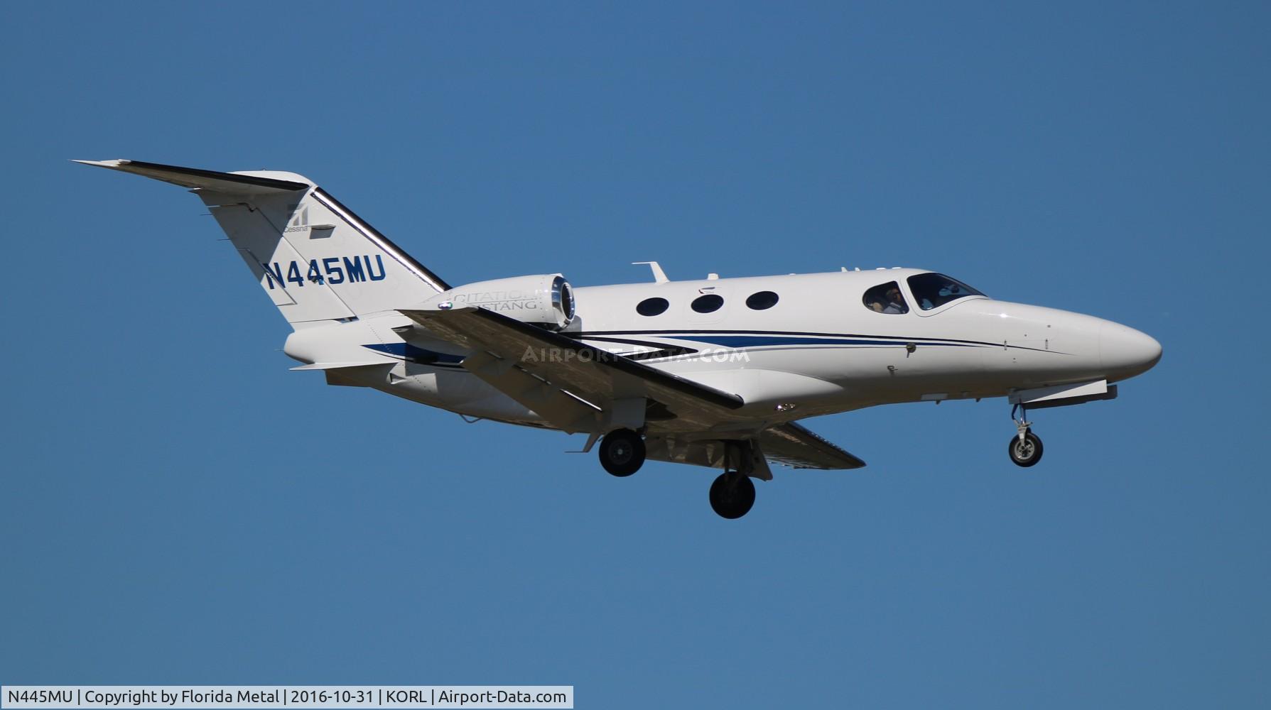 N445MU, 2013 Cessna 510 Citation Mustang Citation Mustang C/N 510-0445, C510 zx