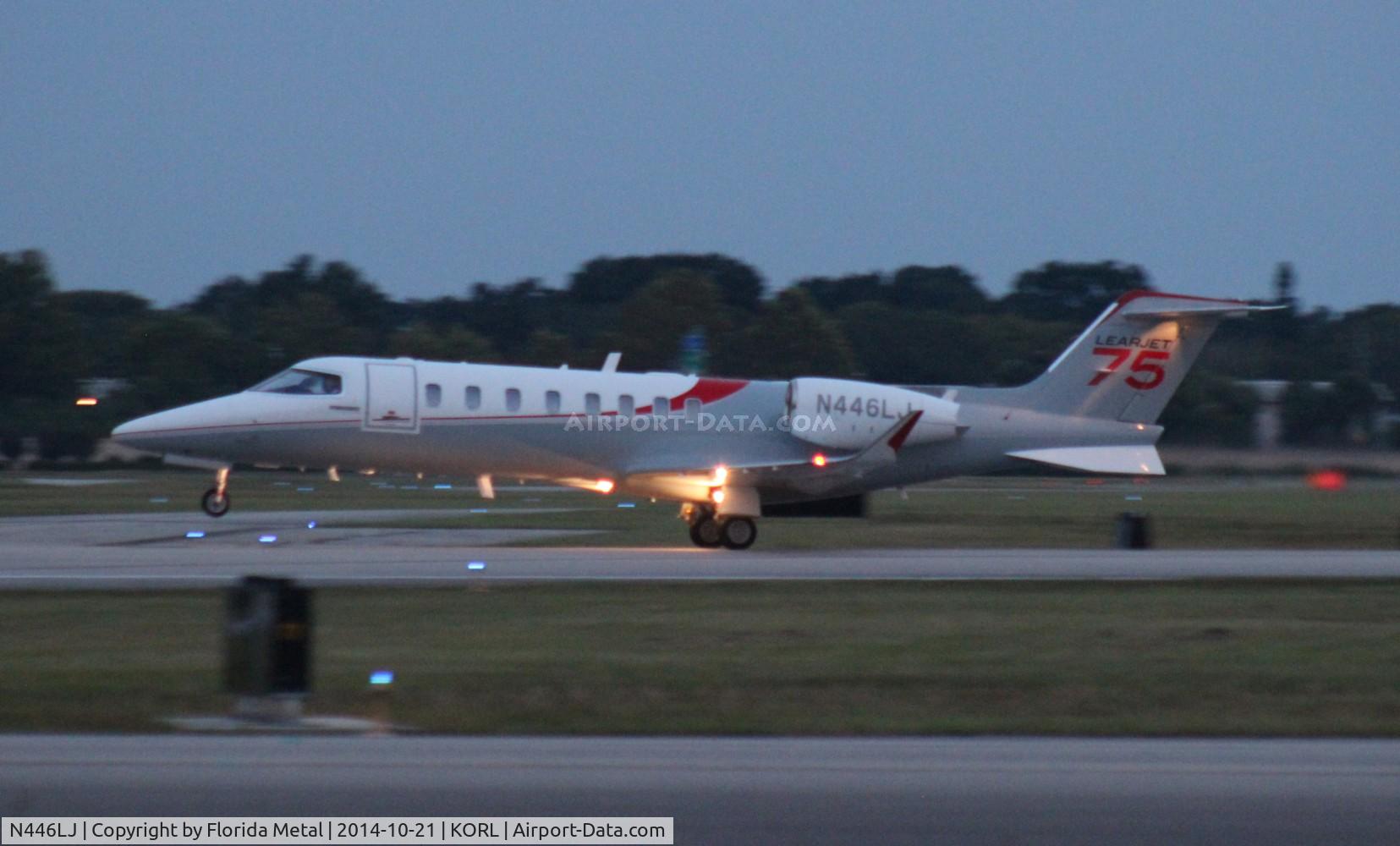 N446LJ, 2012 Learjet 75 C/N 45-446, Lear 75 zx