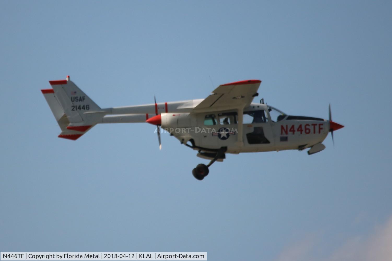 N446TF, Cessna 337A Super Skymaster C/N 337-0454, O-2 zx
