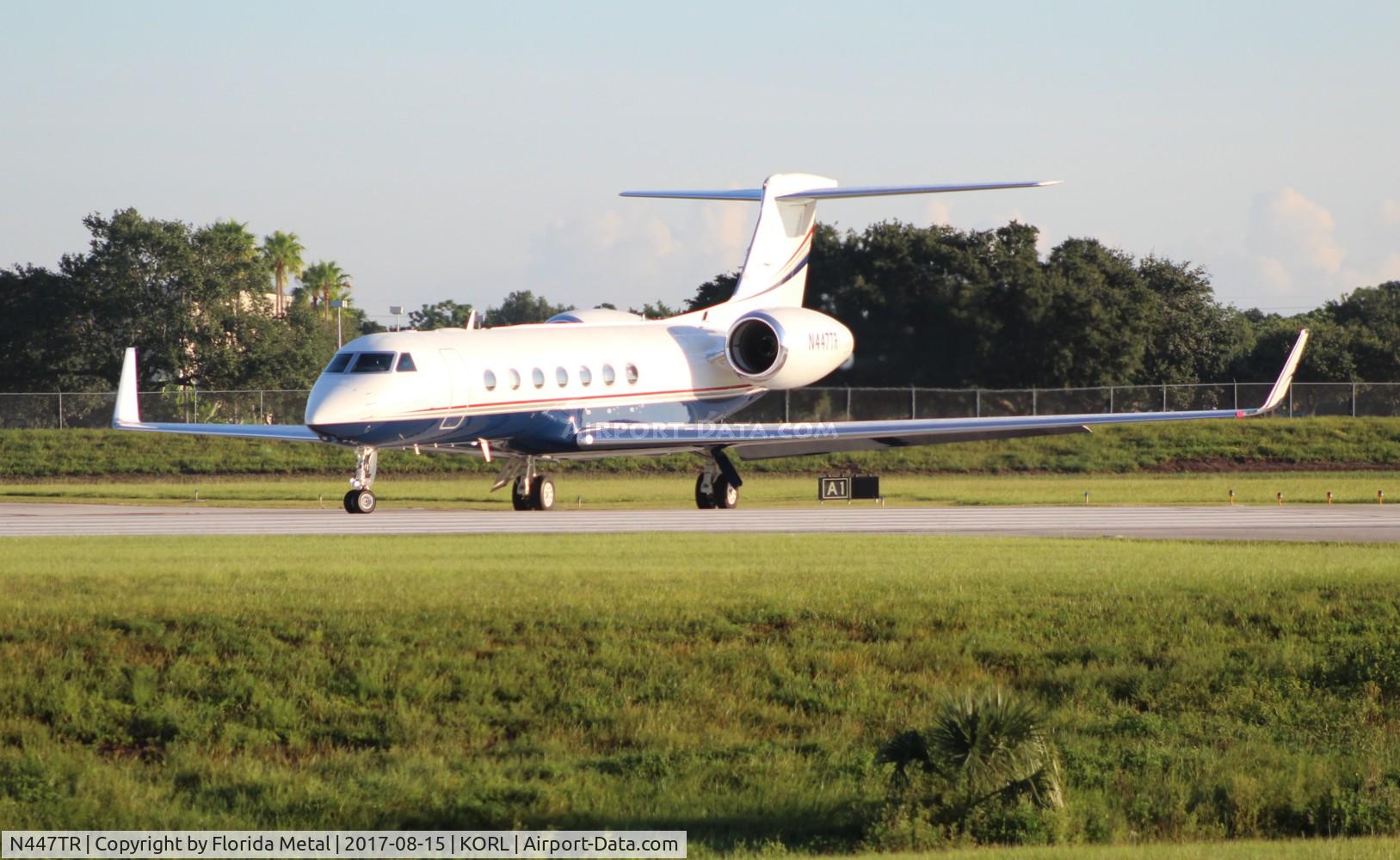 N447TR, 2013 Gulfstream Aerospace GV-SP (G550) C/N 5438, G550 zx