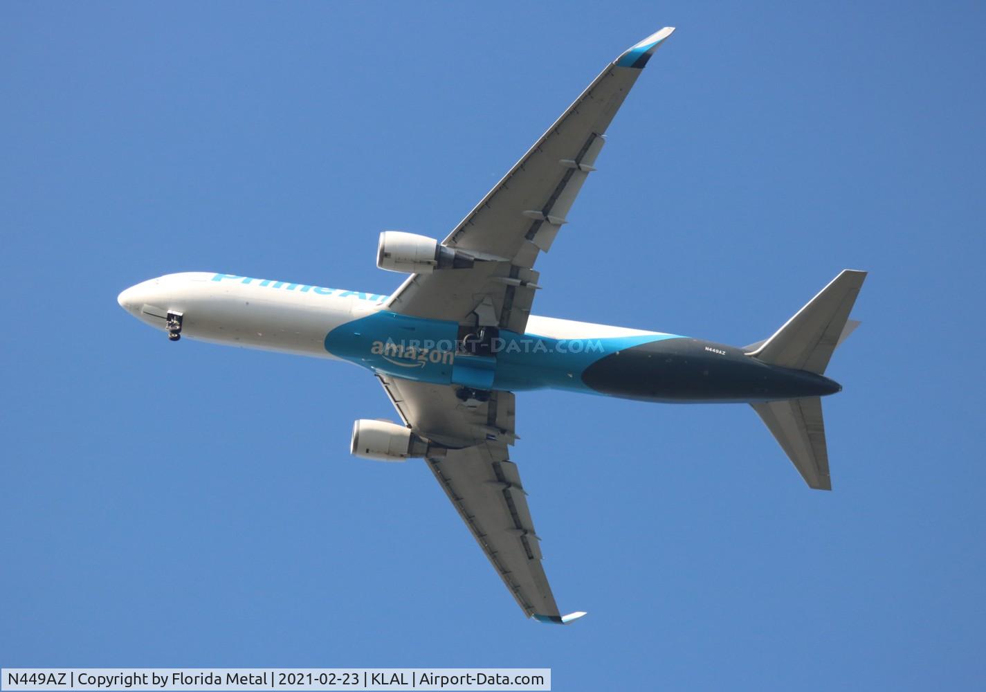 N449AZ, 1990 Boeing 767-3P6 C/N 24985, Amazon 767-300F zx RFD-LAL