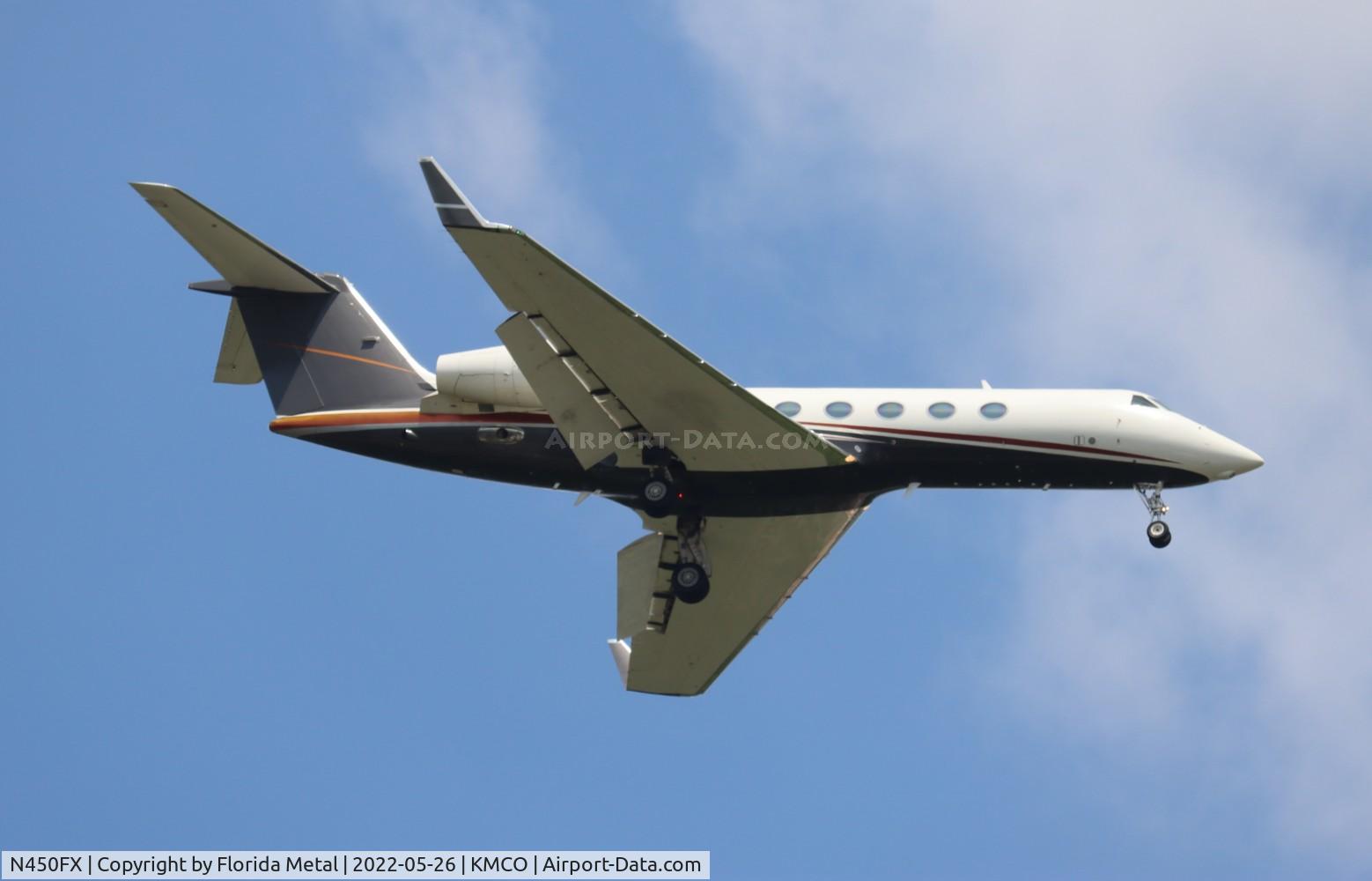 N450FX, 2015 Gulfstream GIV-X (G450) C/N 4330, G450 zx