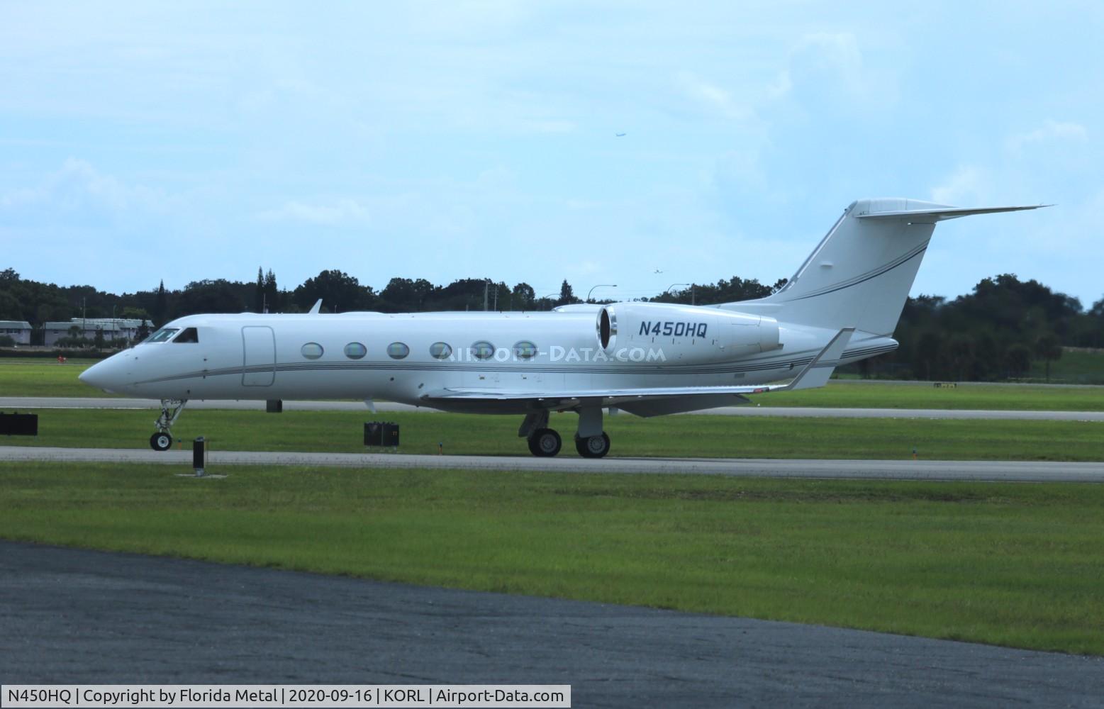 N450HQ, 2012 Gulfstream Aerospace GIV-X (G450) C/N 4247, G450 zx