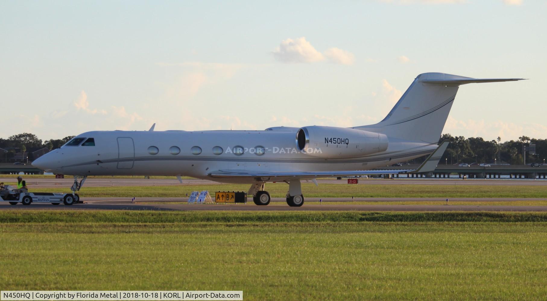 N450HQ, 2012 Gulfstream Aerospace GIV-X (G450) C/N 4247, G450 zx