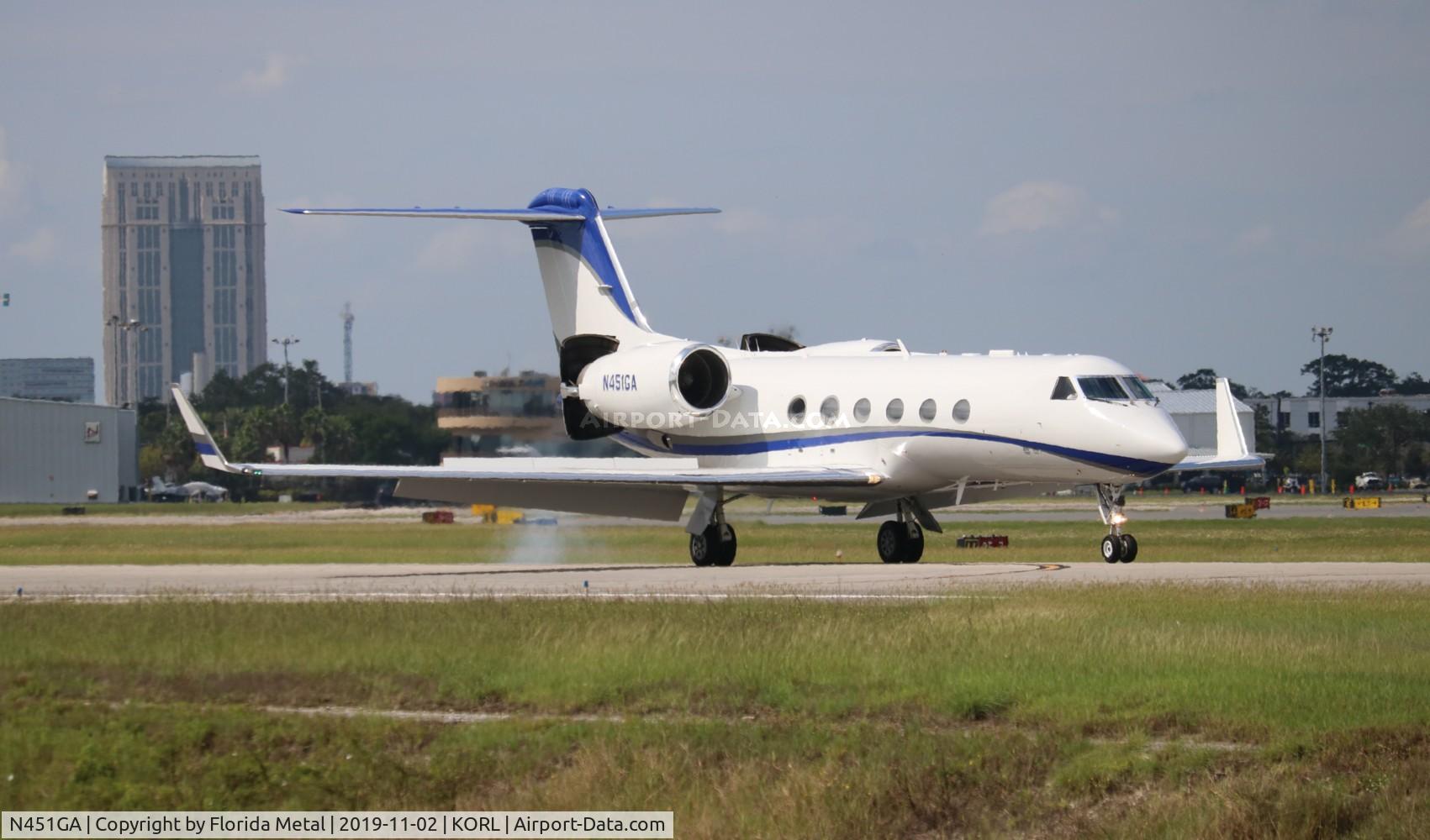 N451GA, 1993 Gulfstream Aerospace G-IV C/N 1221, G-IV zx