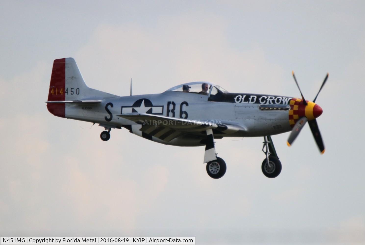 N451MG, 1944 North American P-51D Mustang C/N 44-74774, P-51D Old Crow zx