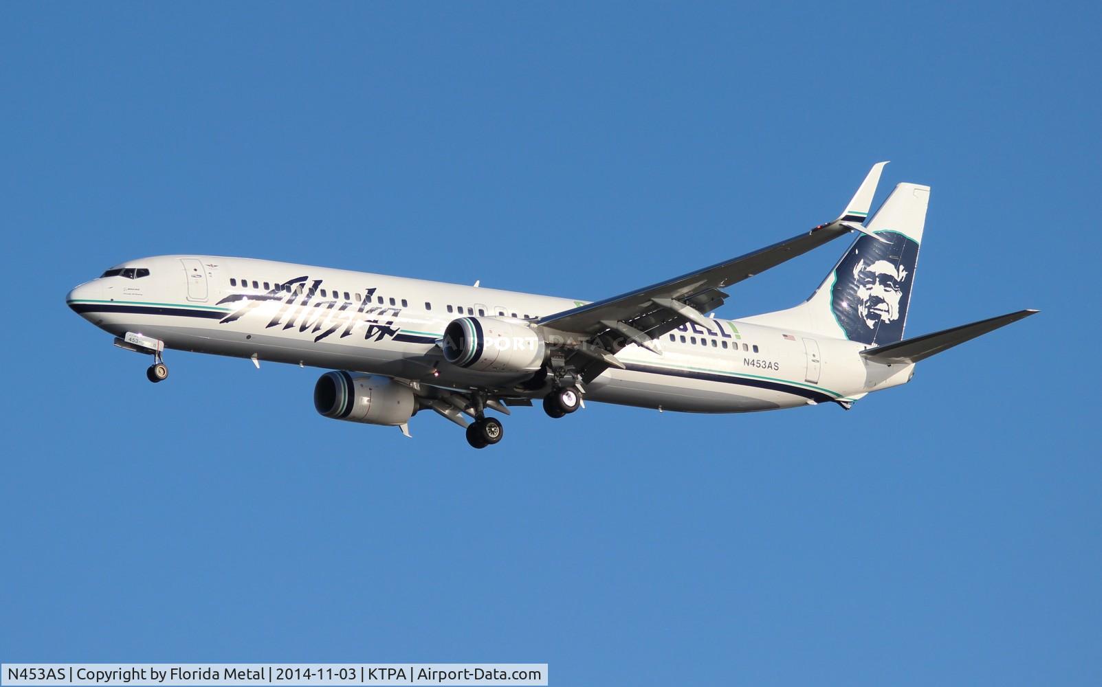 N453AS, 2014 Boeing 737-990/ER C/N 36354, ASA 739 zx SEA-TPA