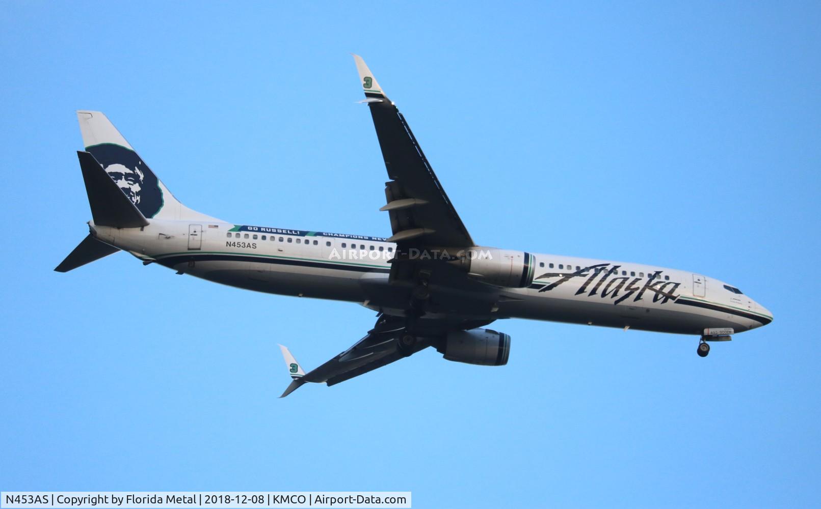 N453AS, 2014 Boeing 737-990/ER C/N 36354, ASA 739 zx PDX-MCO