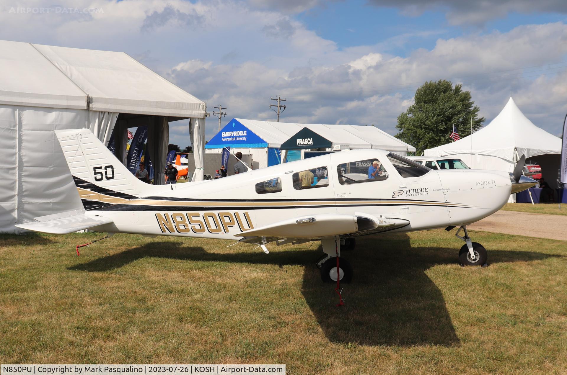 N850PU, 2020 Piper PA-28-181 C/N 2881323, Piper PA-28-181