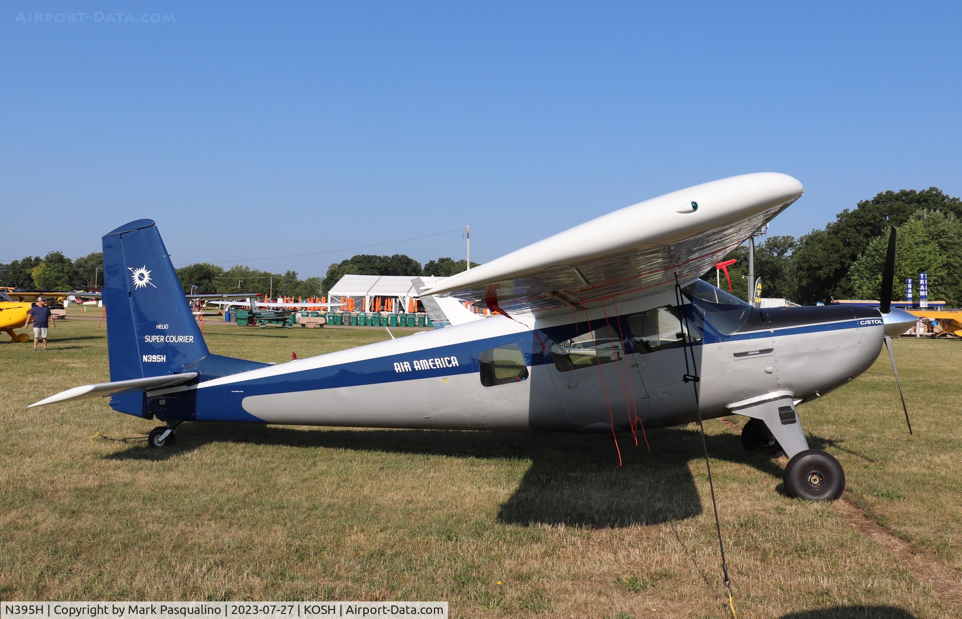 N395H, 1959 Helio H-395 Super Courier C/N 514, Helio H-395