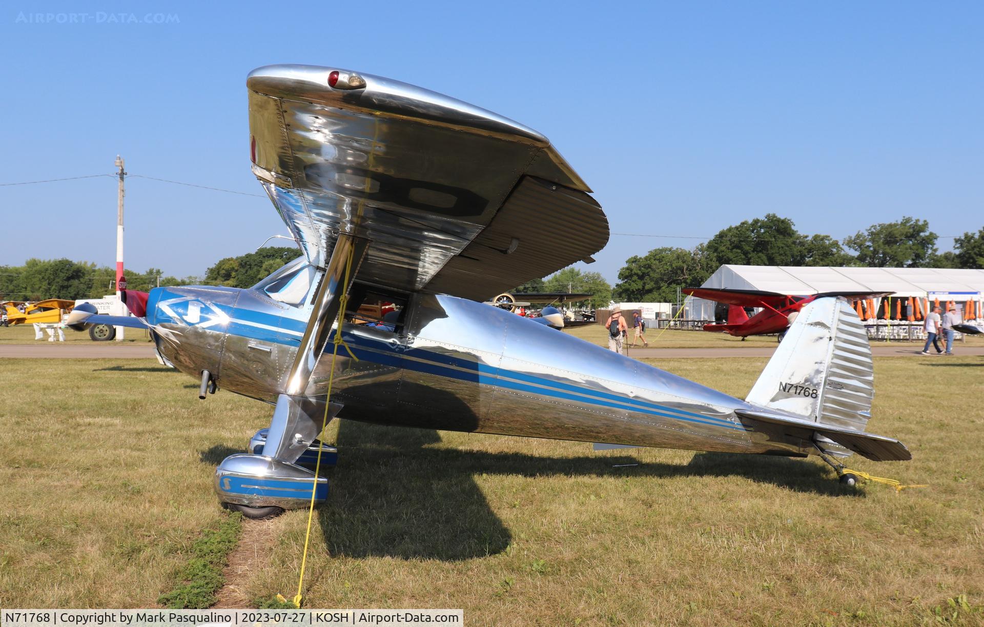 N71768, 1946 Luscombe 8A Silvaire C/N 3195, Luscombe 8A