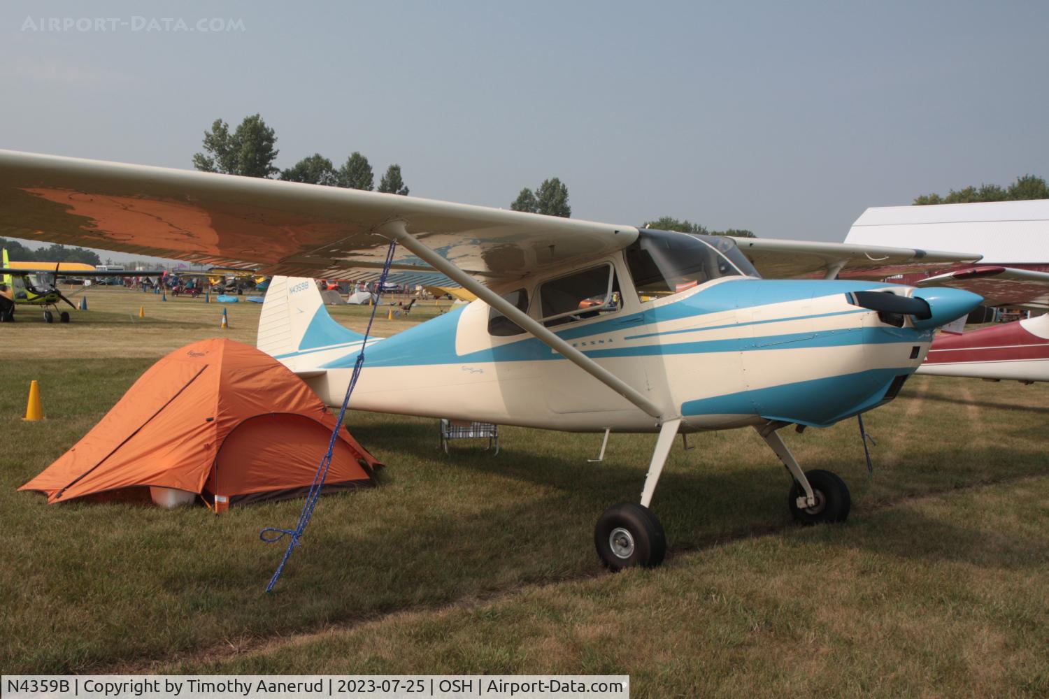 N4359B, 1955 Cessna 170B C/N 26703, 1955 Cessna 170B, c/n: 26703. AirVenture 2023