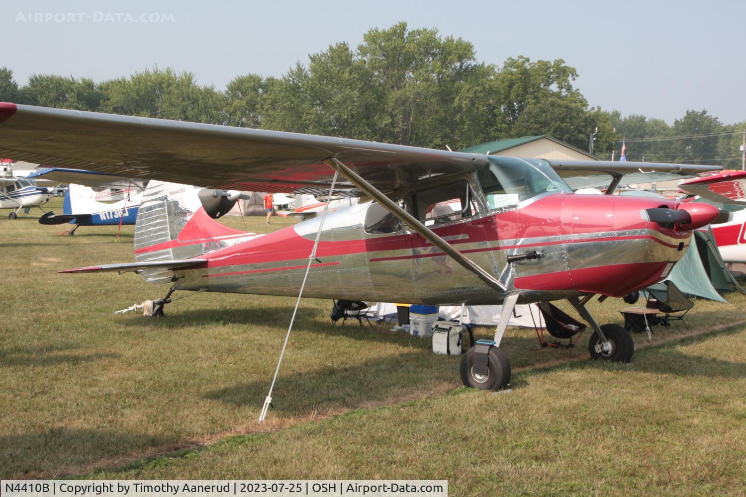 N4410B, 1955 Cessna 170B C/N 26754, 1955 Cessna 170B, c/n: 26754. AirVenture 2023