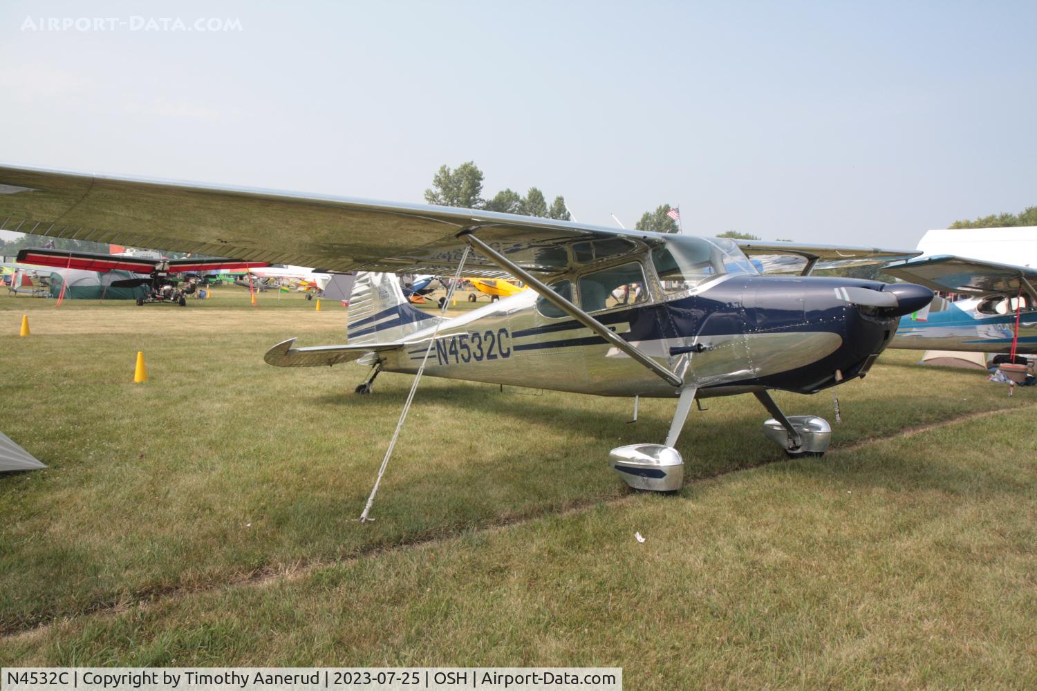 N4532C, 1953 Cessna 170B C/N 25476, 1953 Cessna 170B, c/n: 25476. AirVenture 2023