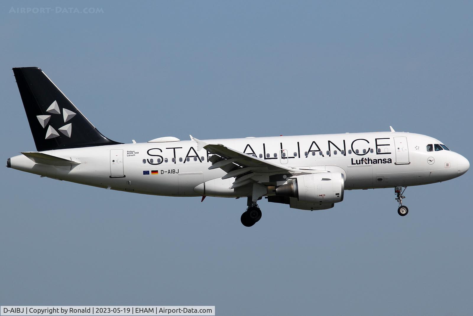 D-AIBJ, 2012 Airbus A319-112 C/N 5293, at spl