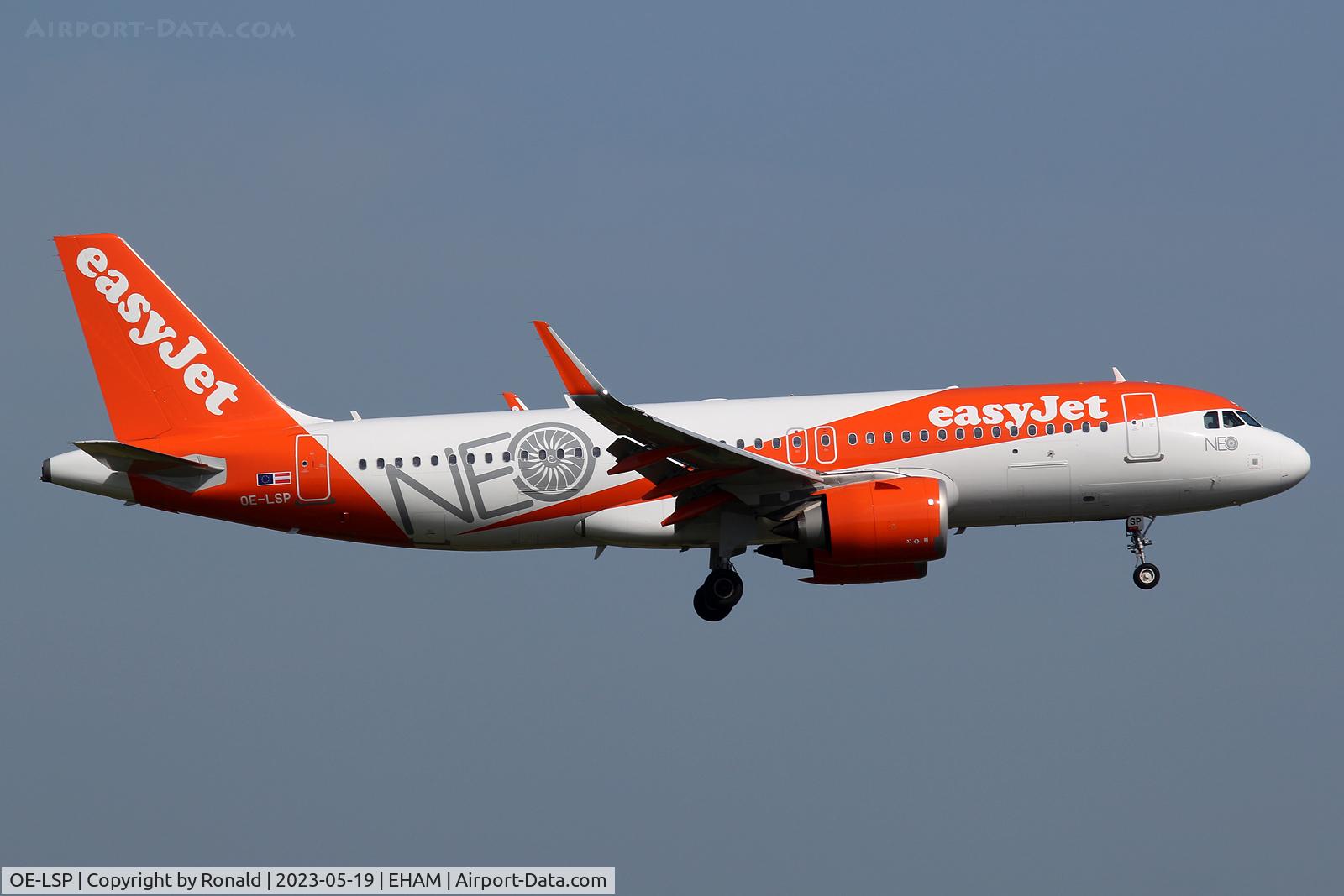 OE-LSP, 2022 Airbus A320-251N C/N 11244, at spl