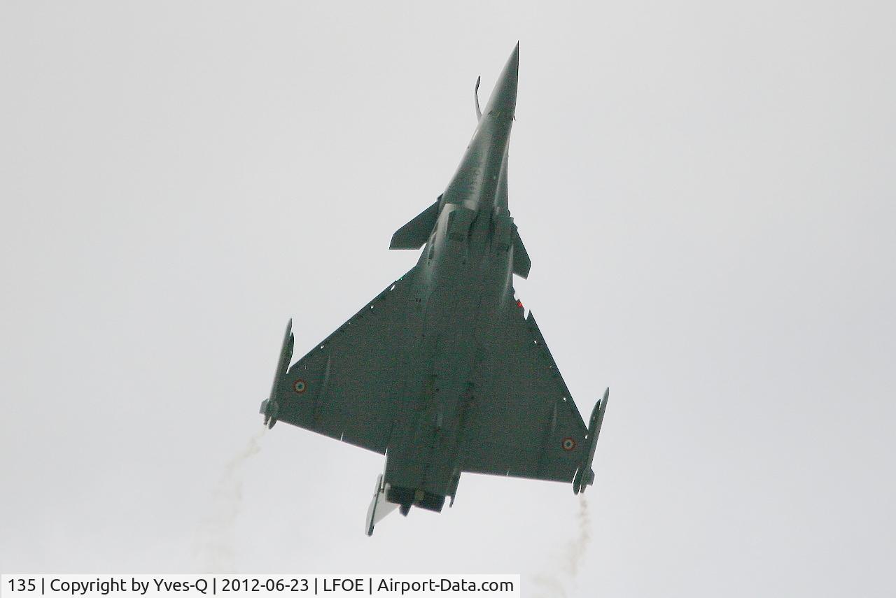 135, Dassault Rafale C C/N 135, Dassault Rafale C, On display, Evreux-Fauville AFB 105 (LFOE)