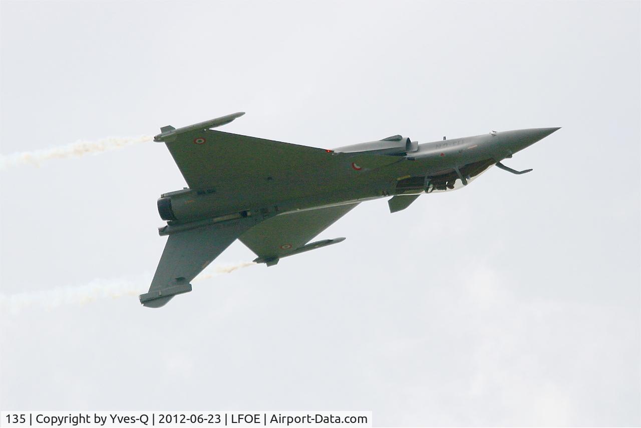 135, Dassault Rafale C C/N 135, Dassault Rafale C, On display, Evreux-Fauville AFB 105 (LFOE)