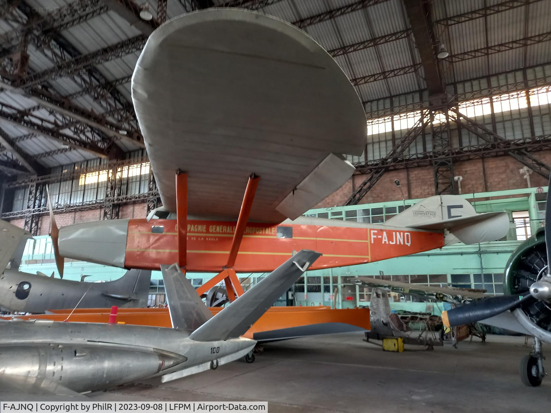 F-AJNQ, 1929 Latécoére Laté 28-3 C/N 941, F-AJNQ 1930 Latécoère Laté 28-3 of Compagnie Generale Aeropostale Musee De L'Aviation de Melun-Villaroche